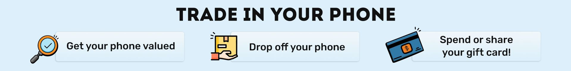 How to trade in your phone at PB Tech